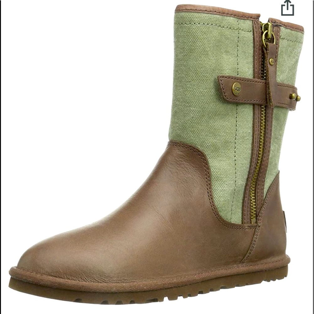 UGG Women's Rosalie Chocolate Leather Boot